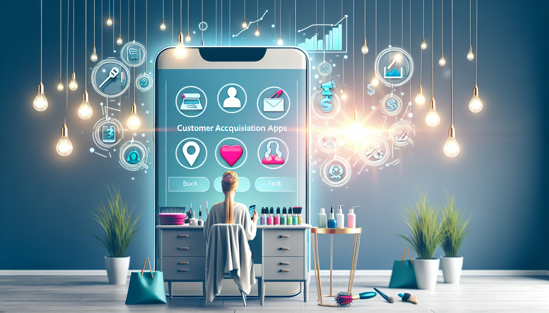 美容室集客アプリとは？導入のメリットを整理のイメージ画像