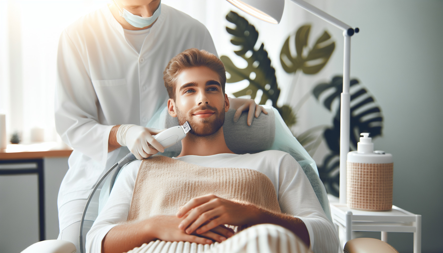 美容室での顔脱毛の流れは？初めてでも安心できるステップ解説のイメージ画像