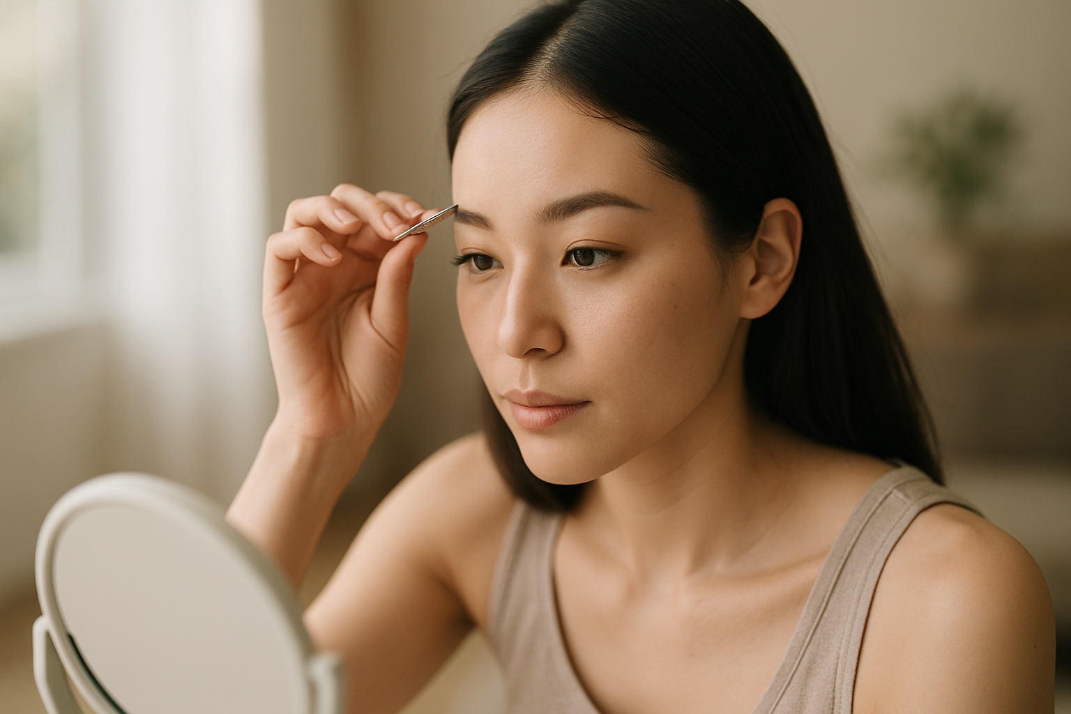 自宅でできる眉毛のお手入れ方法｜シンプルステップで理想の眉 のイメージ画像